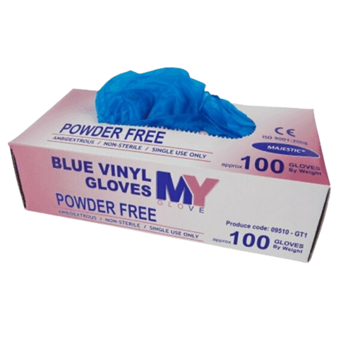 MAJESTIC VINYL GLOVE (X- LARGE) 100PCS